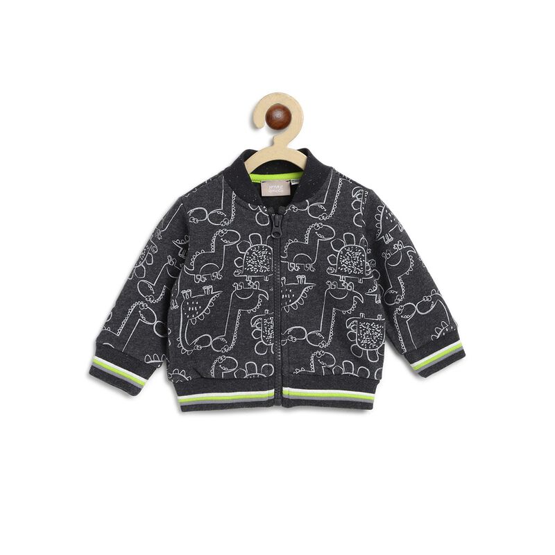 Boys Fleece Cardigan  With Hood image number 0